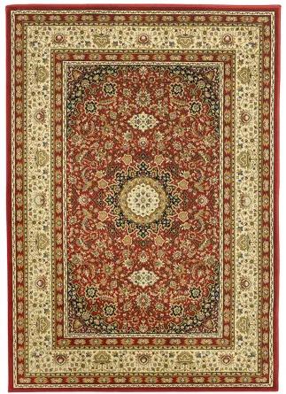 Koberce Breno Kusový koberec KENDRA 711/DZ2H, červená, viacfarebná,133 x 190 cm