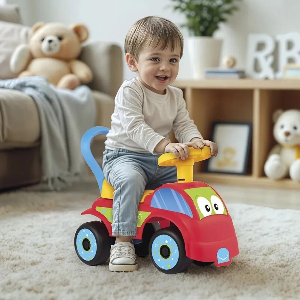 Dolu Odrážadlo auto, červená