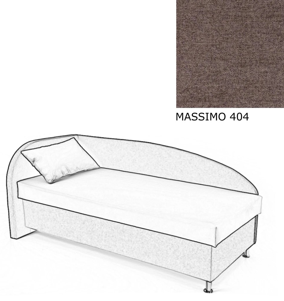 AVA NAVI, ĽAVÁ 90x200 Varianta: MASSIMO 404