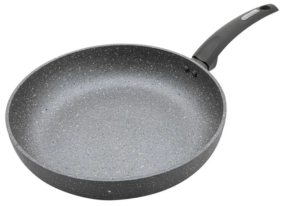 Florina Kamenná panvica Lava Stone MG, 30 cm, sivá, pr. 30 cm