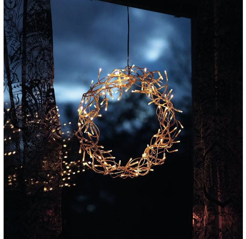 Eglo 411012 - LED Vianočná dekorácia CURLY 80xLED/0,064W/30/230V