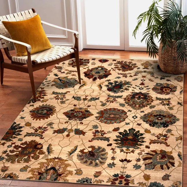 Koberec OMEGA Latica krémový / béžový