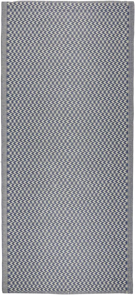 IB LAURSEN Plastový koberec Recycled Blue 90x180 cm | BIANO