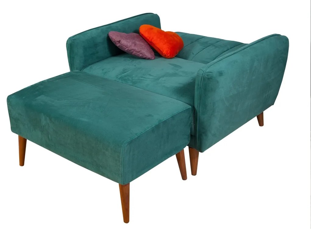 Dvojmiestna pohovka Aqua Loveseat tyrkysová