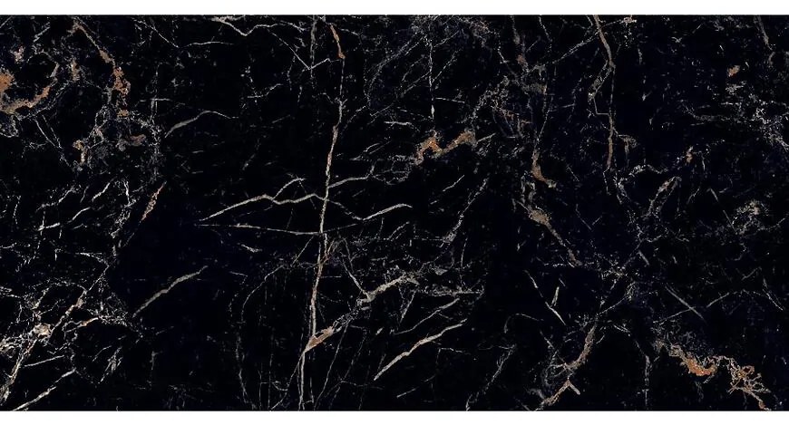 Grosová dlažba Maxigen Black High Glossy Rekt. 60/120