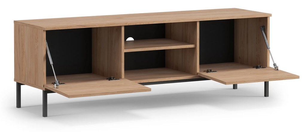 TV stolík Crazy 2D, prírodný