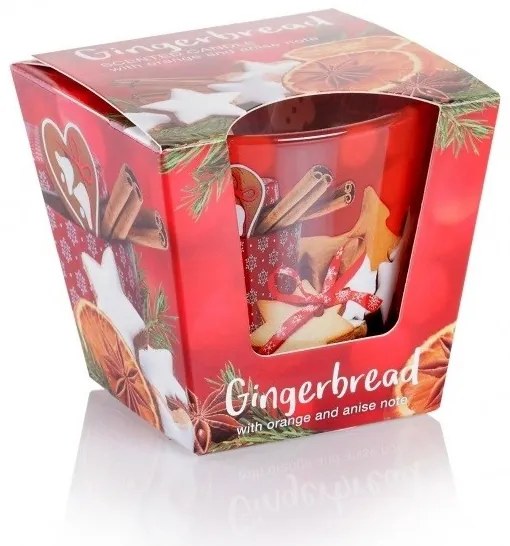 Sviečka v skle Gingerbread Orange 115 g