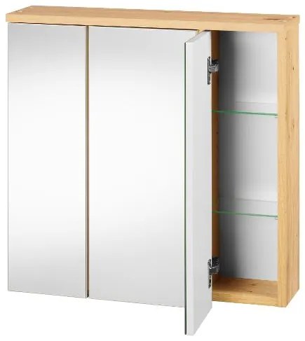 Livarno home Skrinka so zrkadlom Palermo, 66 x 64 x 17 cm  (100389389)