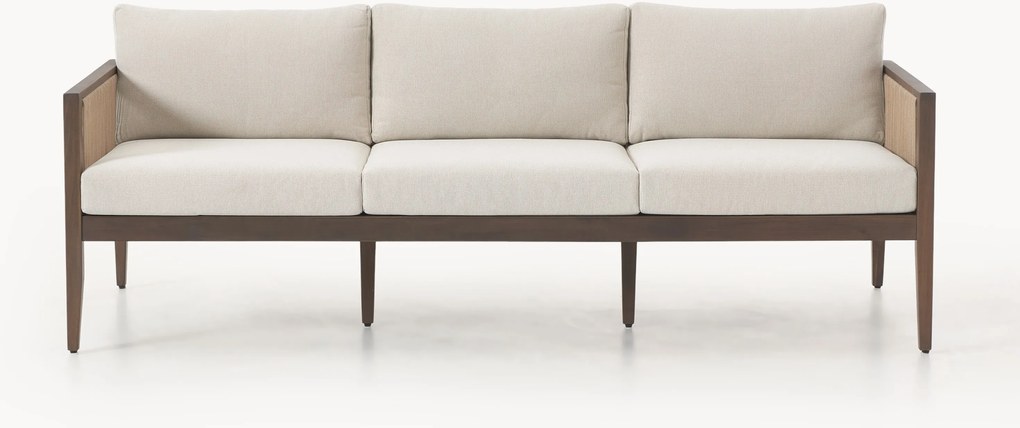 Záhradná pohovka z akáciového dreva Travis, 3-miestna