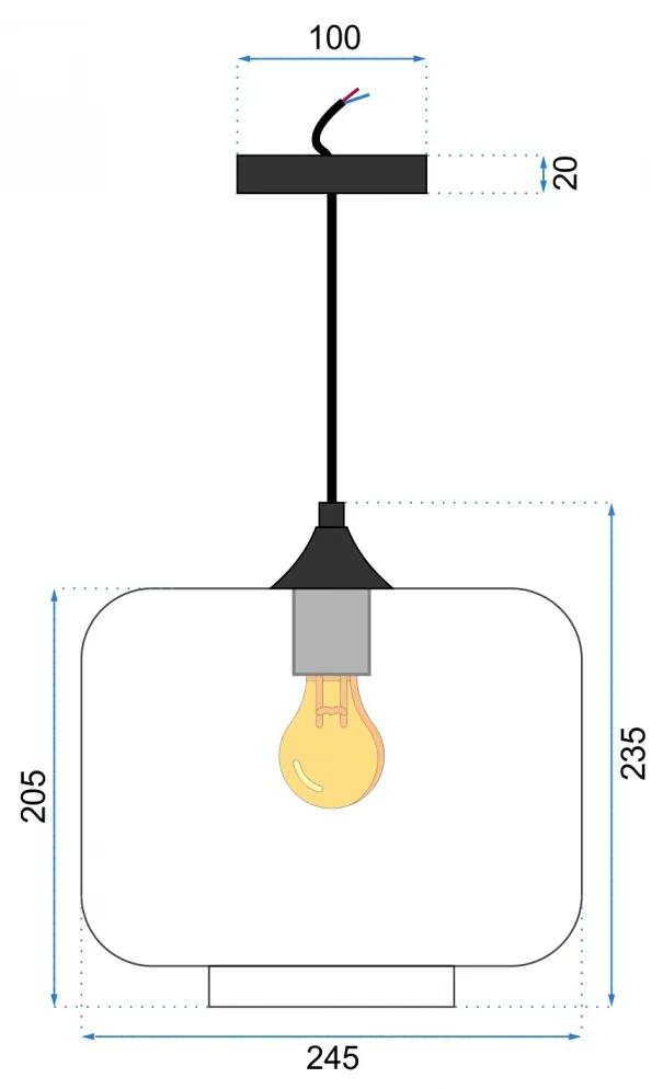 Stropné svietidlo TooLight Loft Lamp