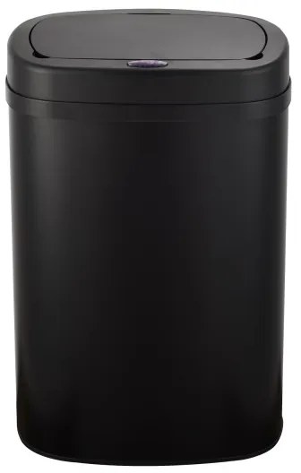 Bezdotykový Jumbo odpadkový kôš 50l čierna DC kábel zdarma