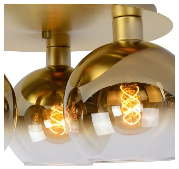 Lucide 74114/03/02 - Stropné svietidlo MARIUS 3xE27/40W/230V zlatá