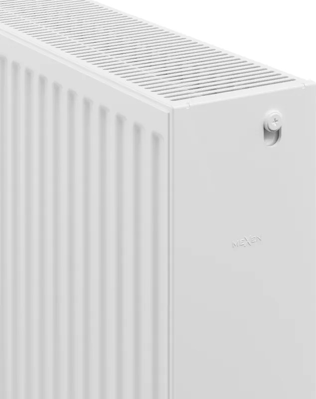 Mexen, Panelový radiátor Mexen C33 600 x 2600 mm, bočné pripojenie, 6070 W, biely - W433-060-260-00
