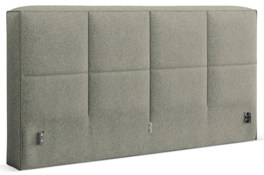 Zelené čalúnené čelo postele 249x100 cm Darren – Micadoni