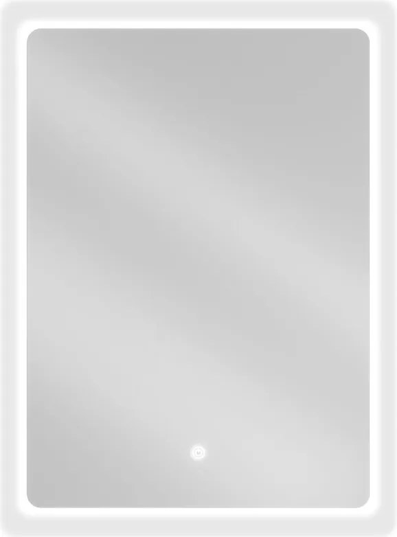 Mexen Sun, LED kúpeľňové zrkadlo s podsvietením 50 x 70 cm, 6000K, ochrana proti zahmlievaniu, 9807-050-070-611-00