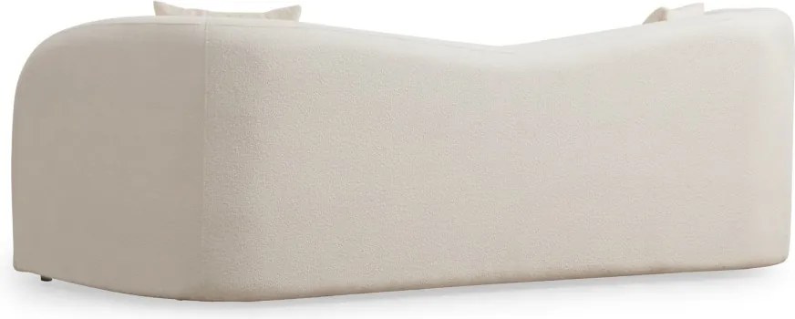 Trojmiestna pohovka Asos 225 cm bouclé krémová