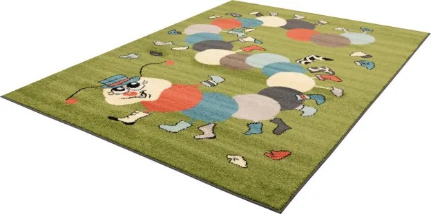 Detský koberec Funky Top Ivo zelený
