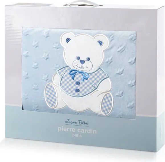 Detská deka Pierre Cardin BABY 4 modrá / krémová