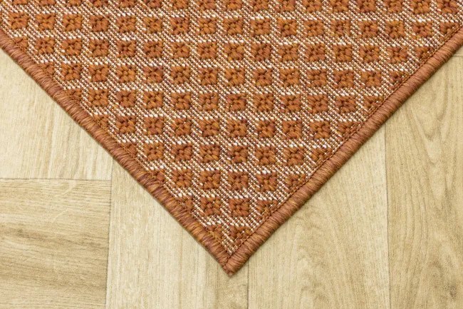 Obojstranný koberec BRUSSELS 206074/10410 Cayenne krémový / terakotový