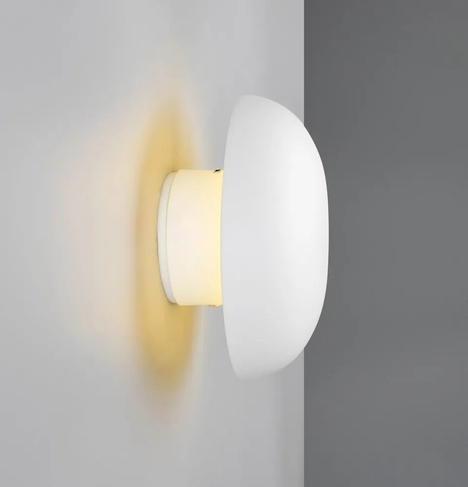 Matne biele LED nástenné svietidlo na USB Davey – Reality