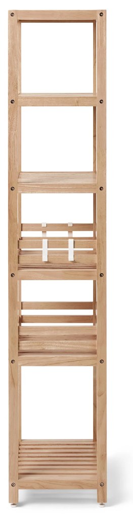 Regál z masívneho dreva