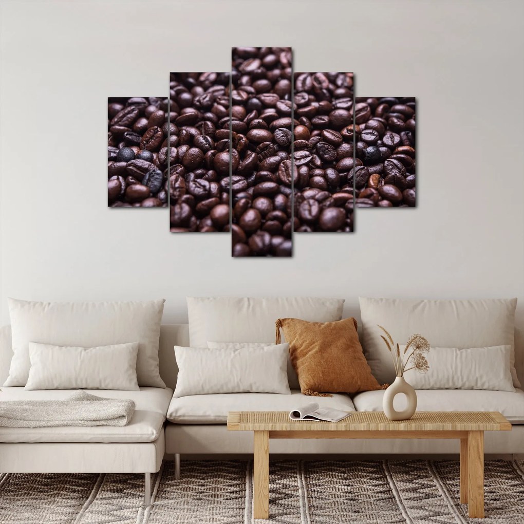 Obraz kávových zŕn (150x105 cm)