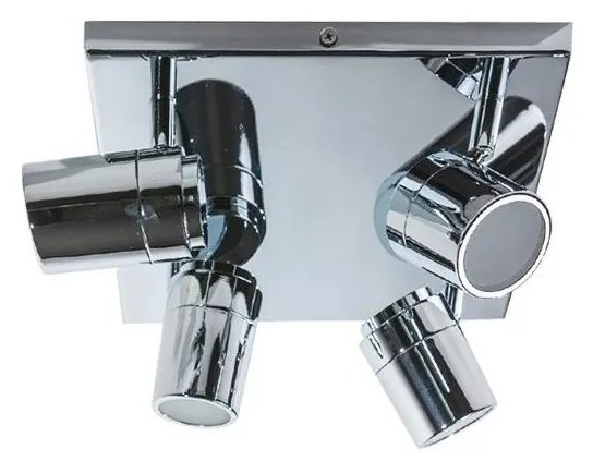 Azzardo AZ2557 - Kúpeľňové bodové svietidlo NOEMIE 4xGU10/35W/230V IP44