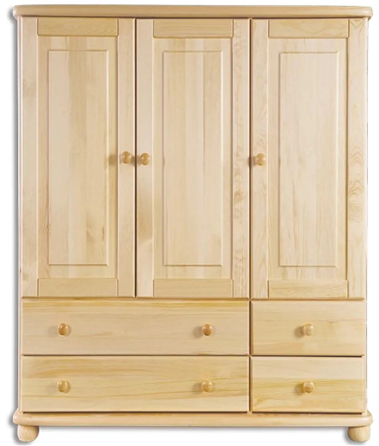 Komoda z Borovice KD166 surová