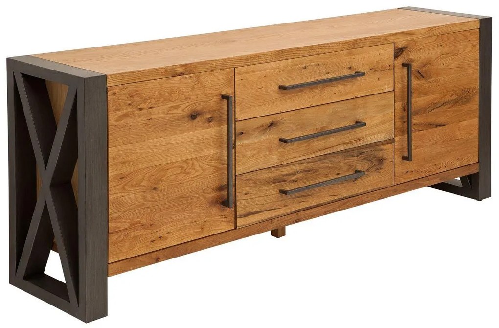 Komoda Thunder 200cm divý dub