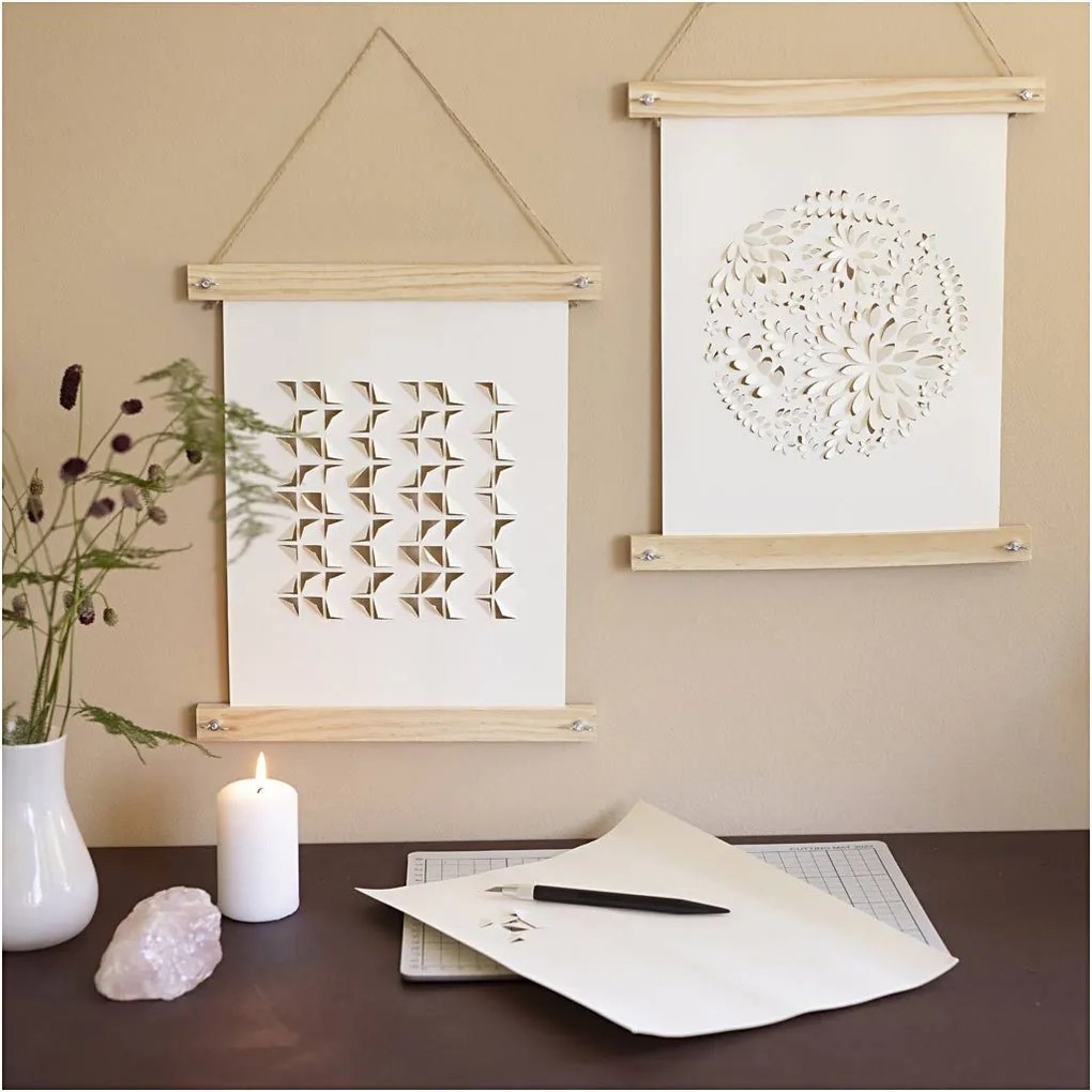 Kreatívna sada Závesné papierové 3D dekorácie