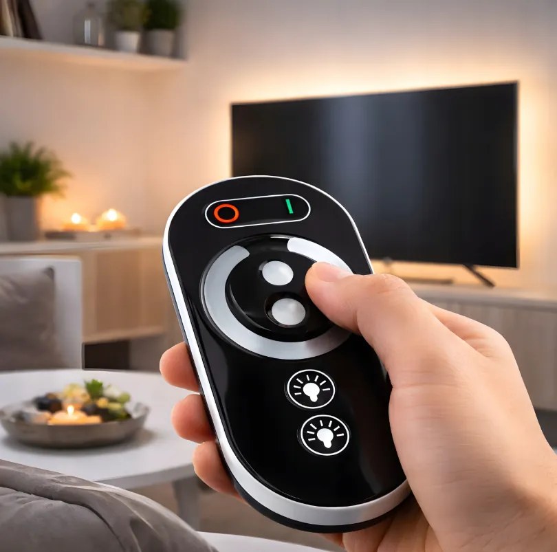 Sada LED pásikov 12V 5m 24W - zdroj + diaľkový ovládač