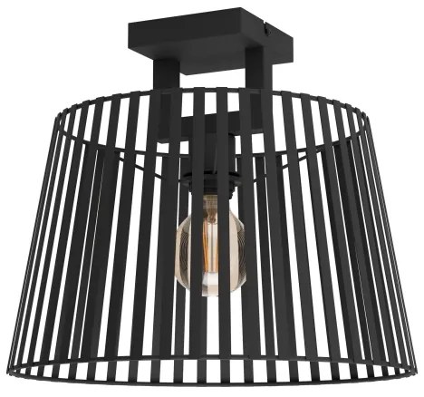 Eglo 390001 - Stropné svietidlo BOGOTA 1xE27/40W/230V čierna