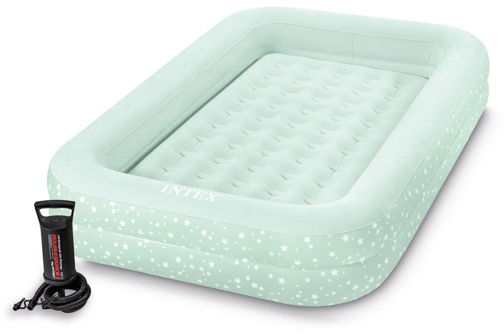 Intex Detská nafukovacia posteľ 66810 + pumpa