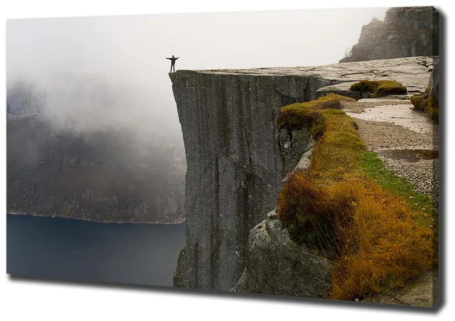 Foto obraz na plátne Nórsko útes pl-oc-100x70-f-106891246