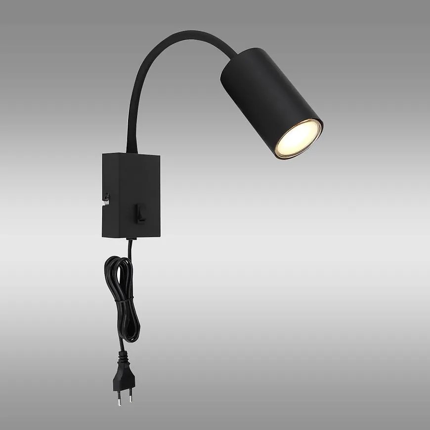 Nástenná lampa 57911WB čierna K