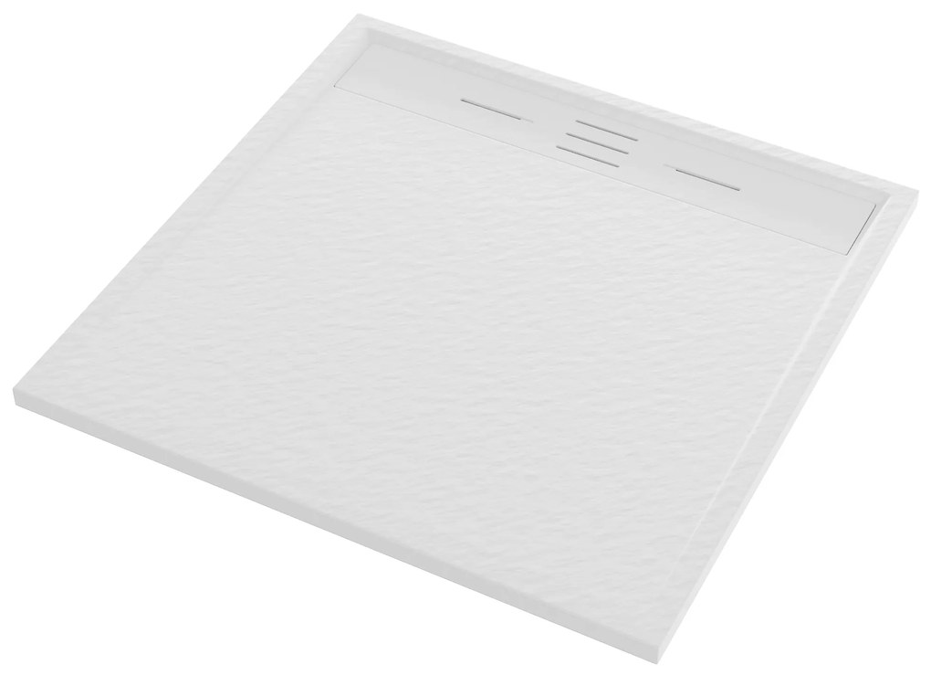 Erga Almac, SMC sprchová vanička 90 x 90 x 3 cm, biela, ERG-GMA-AL-9090