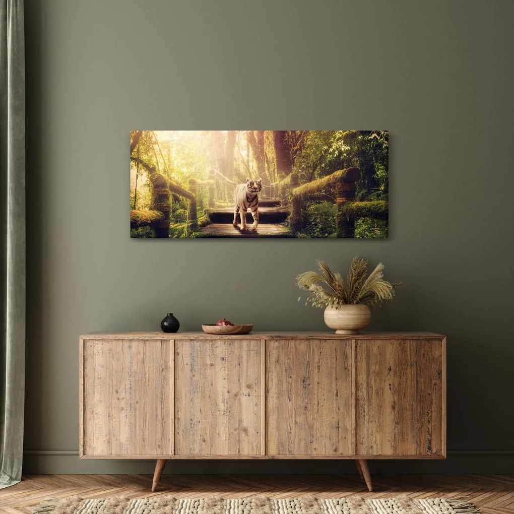 Obraz tigra (120x50 cm)