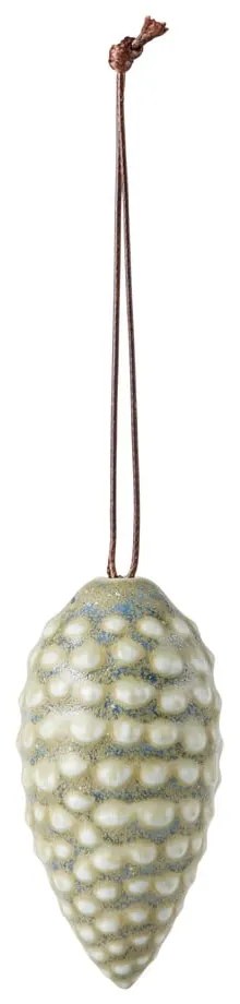 Porcelánová vianočná ozdoba Pine Cone – Kähler Design