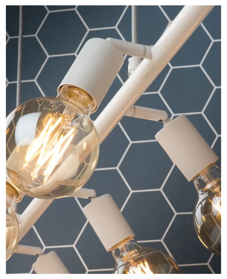 Biele závesné svietidlo Miami – it's about RoMi