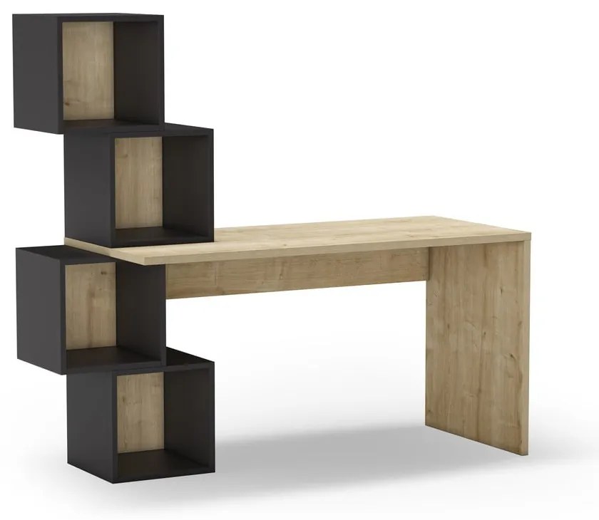 Pracovný stôl v dekore duba 60x154 cm Cubik – Marckeric