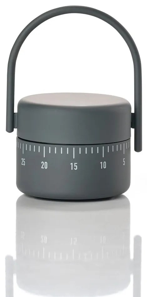 Sivá analógová kuchynská minútka Zone Singles