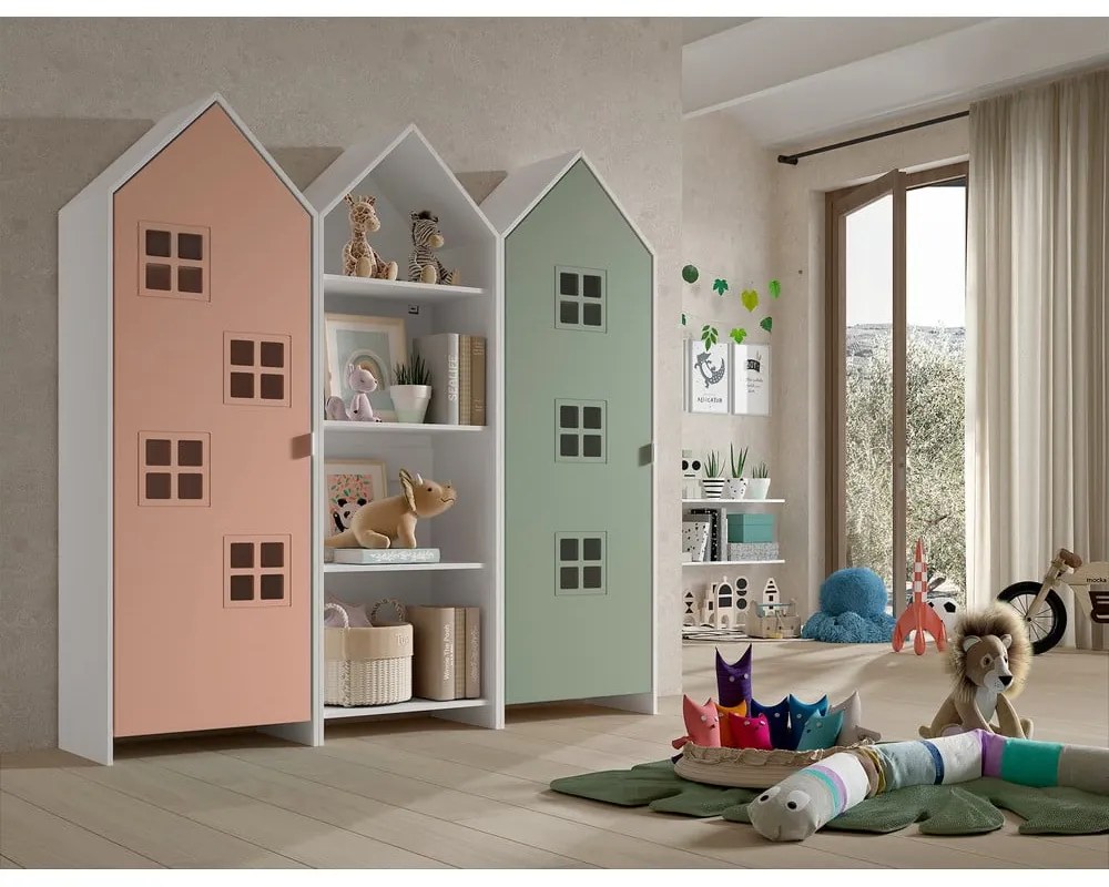 Otvorená detská šatníková skriňa 173x171,5 cm CASAMI BRUGES – Vipack