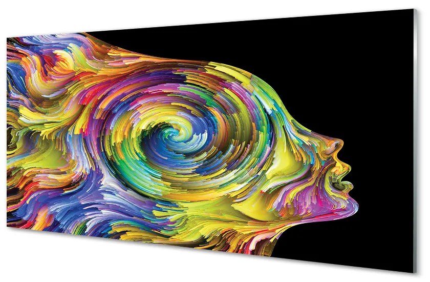 Obraz plexi Žena farebný obrázok 100x50 cm