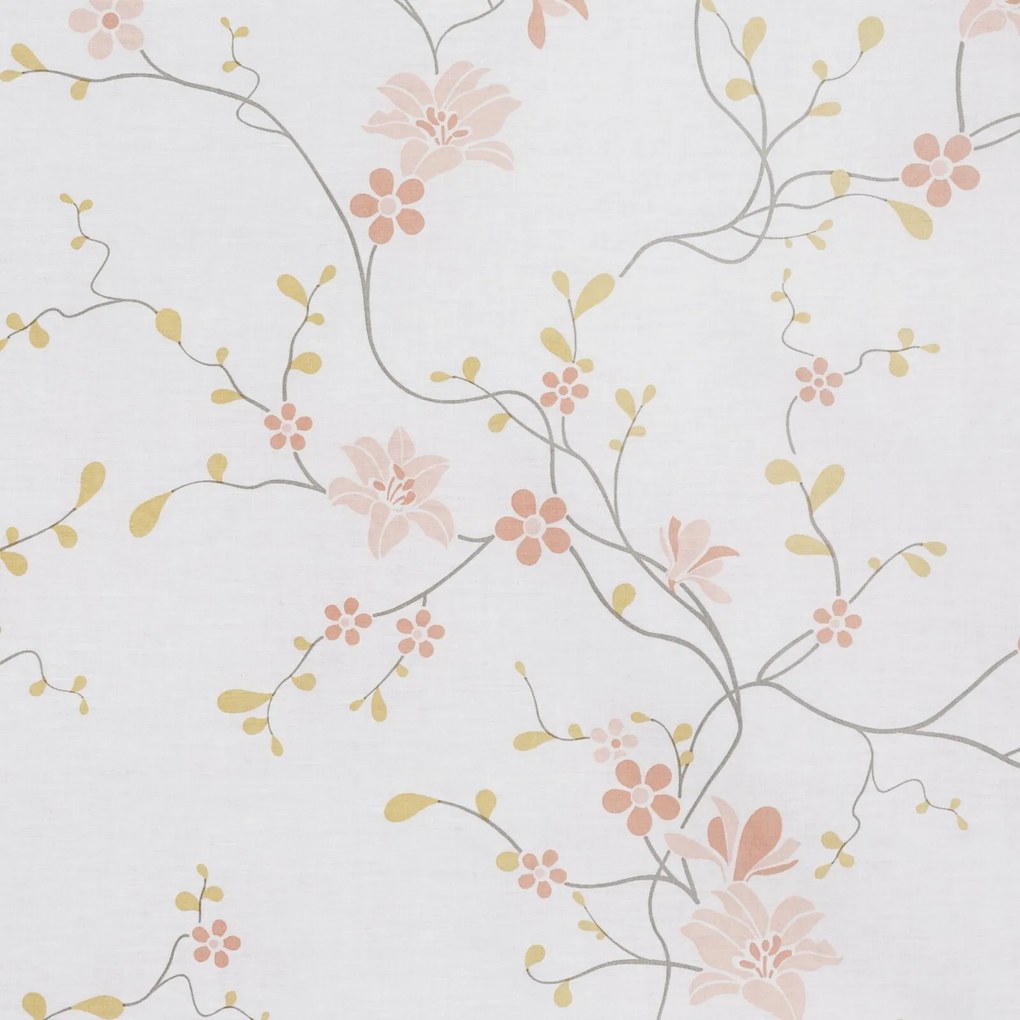RENFORCÉ OBLIEČKY SONIA37 200X220 CM, 2 KS 70X80 CM KVETY