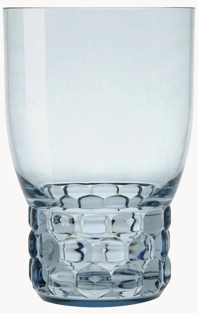 Poháre so štruktúrovaným vzorom Jellies, 4 ks