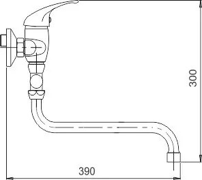 Novaservis Metalia 55, vaňová paneláková batéria 100 mm, chrómová, 55075,0