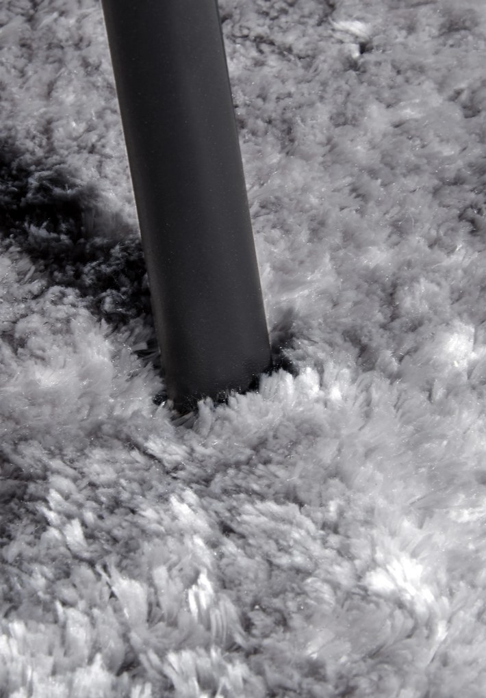 Kusový koberec Cosy 106110 Silver kruh z kolekcie Elle, 200x200 (priemer) kruh, šedá, obývacia izba, ELLE Decoration