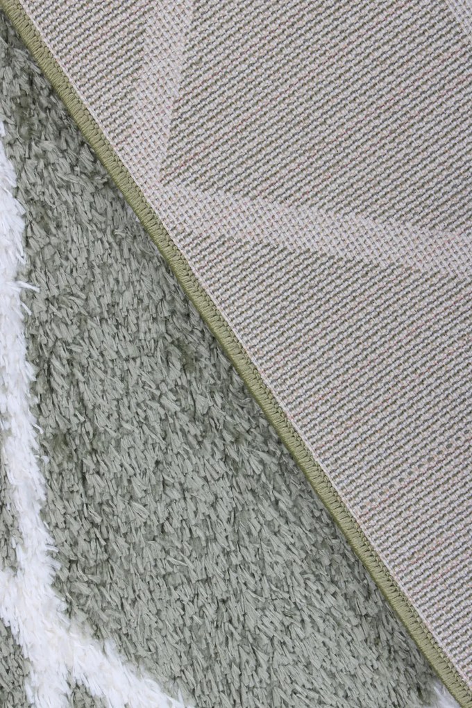 Koberec Boho 659 GREEN/CREAM rozmery koberec: 80x150 cm