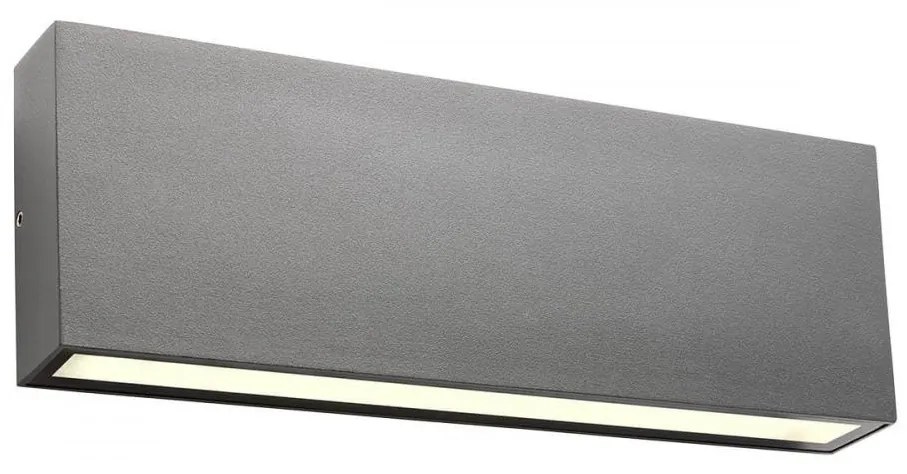 Redo 90388 - LED Vonkajšie nástenné svietidlo KAMAL LED/15W/230V 3000K IP54 šedá