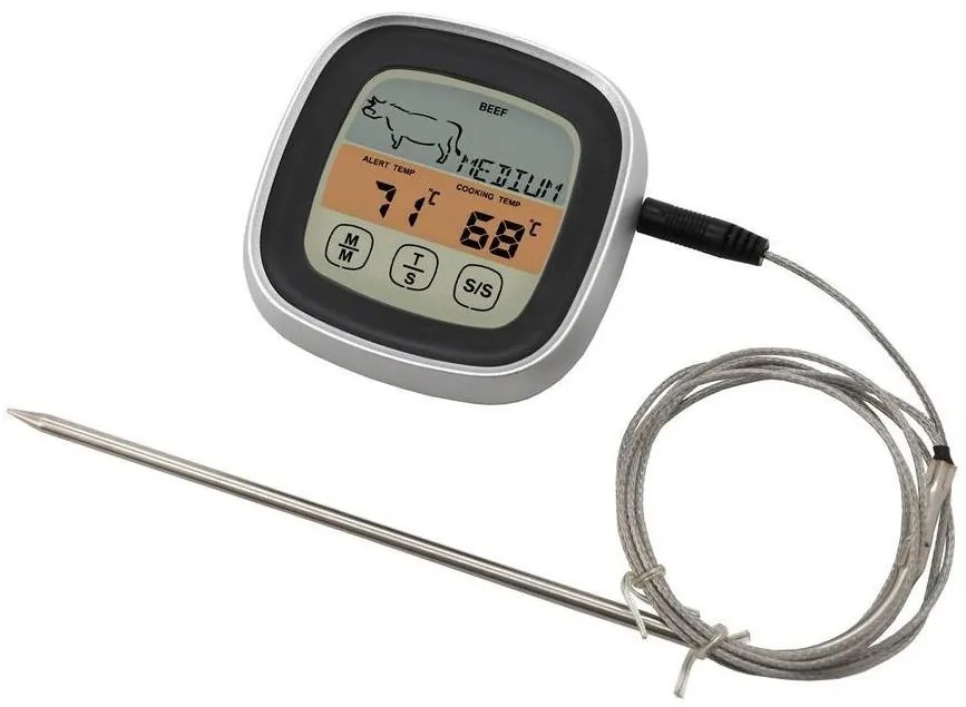 Digitálny teplomer na mäso so sondou -20-300°C 2xAAA